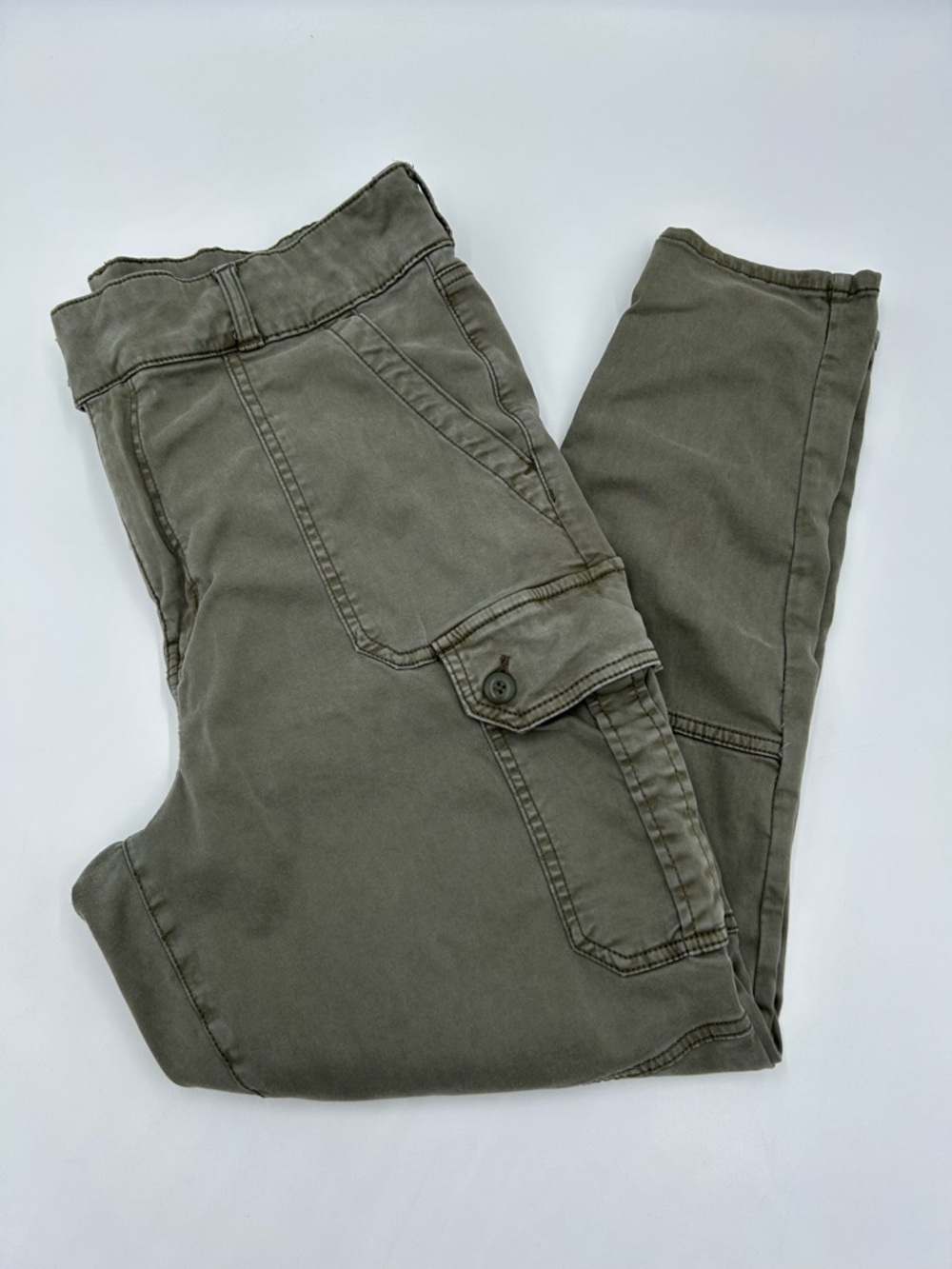 American Eagle Outfitters Olive Green Cargo Joggers 20 R